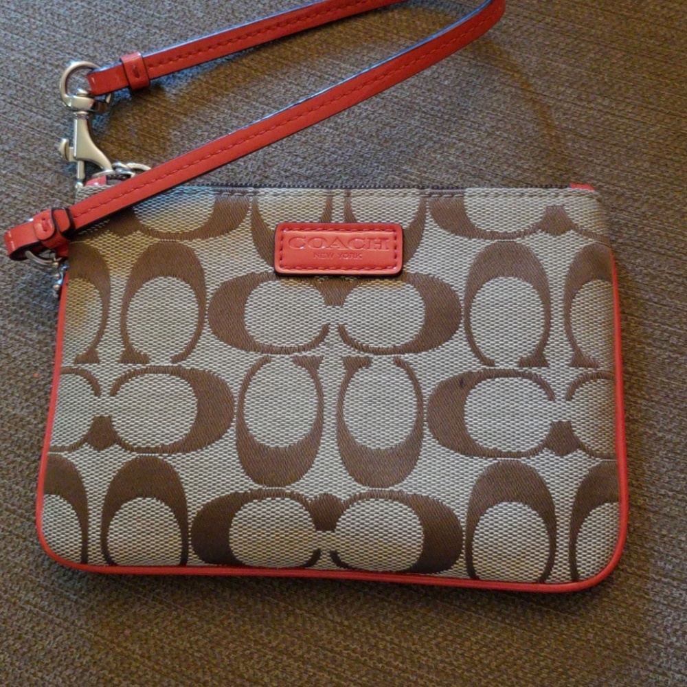Coach wristlet